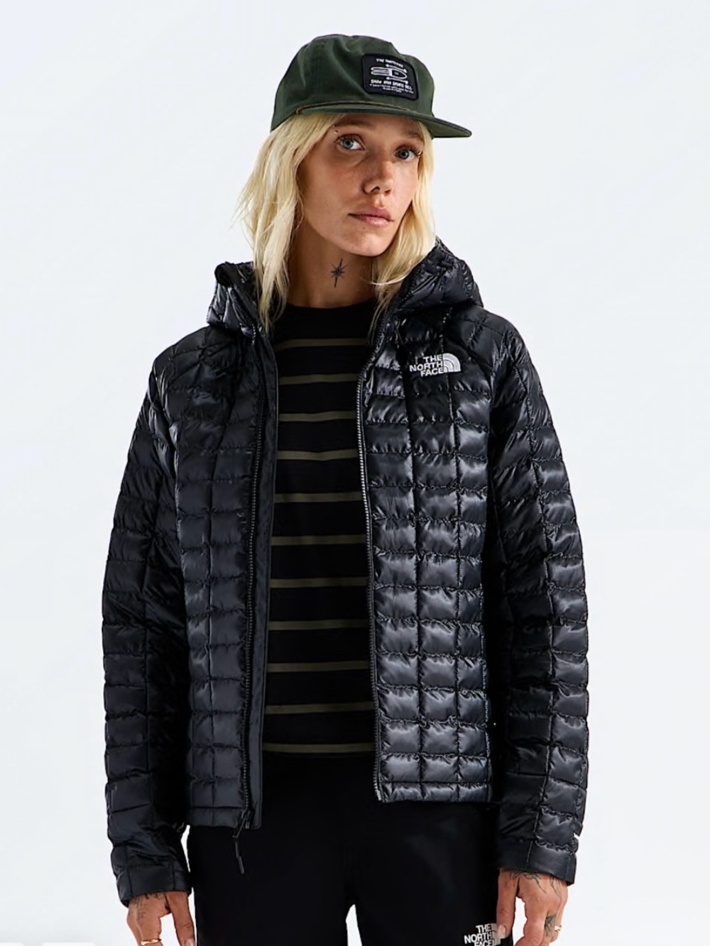 The North Face Women’s ThermoBall Hooded Jacket Black Size L